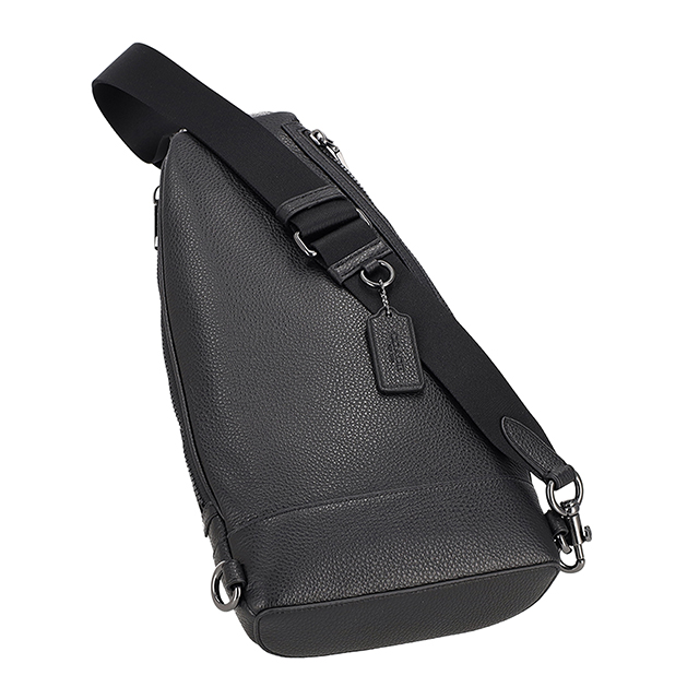 コーチ ボディバッグ メンズ ブランド COACH Vietnam CY803 QB/BK ブラック 斜めがけ 軽量 小さめ ブランド 高級 おしゃれ プレゼント 男性 実用的 かっこいい_2