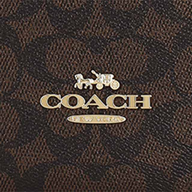 コーチ ショルダーバッグ レディース ブランド COACH Philippines CZ177 IMXAQ ダークブラウン/ブラック 斜めがけ 高級 おしゃれ プレゼント 女性 実用的 かわいい_6