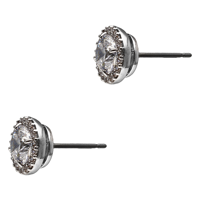 スワロフスキー ピアス レディース ブランド名 SWAROVSKI スタッド 両耳用 5648993 しろがね色 付属品