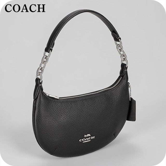 コーチ ハンドバッグ レディース ブランド COACH Vietnam CEL08 SV/BK ブラック 軽量 小さめ 手提げ 高級 おしゃれ プレゼント 女性 実用的 かわいい