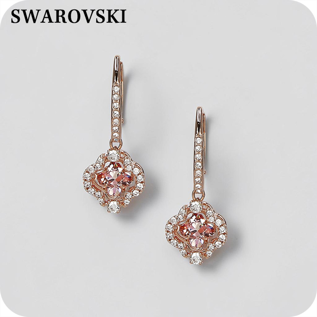 スワロフスキー ピアス レディース ブランド SWAROVSKI フープ 両耳用 5516477 ローズゴールド/ピンク アクセサリー ジュエリー ブランド 高級 おしゃれ プレゼント 女性 実用的 かわいい 12,465円