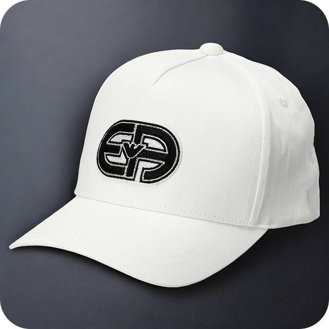 エンポリオ・アルマーニ キャップ メンズ ブランド EMPORIO ARMANI 6275213R589 00010 ホワイト