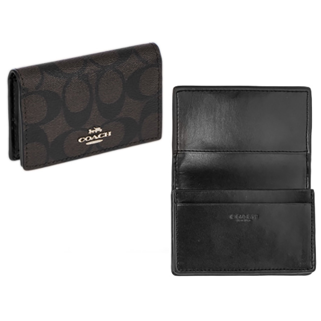 Amazon | [コーチ] COACH コーチカードケース 名刺入れ シグネチャー