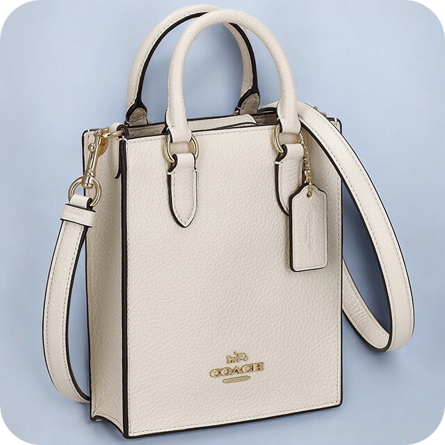 コーチ ショルダーバッグ レディース ブランド COACH レザー CJ500 IMCHK チョーク ホワイト 斜めがけ 高級 おしゃれ プレゼント 女性 実用的 かわいい