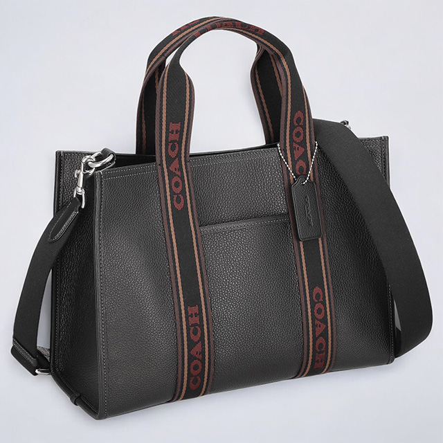 コーチ ハンドバッグ レディース ブランド COACH レザー CU997 SVA47 1 ブラック