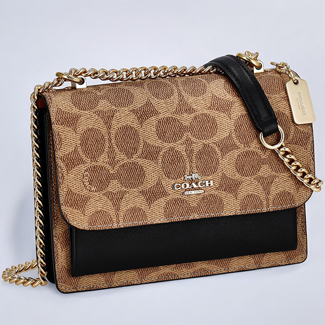 コーチ ショルダーバッグ レディース ブランド COACH シグネチャー CW206 IMQRX 1 ブラウン/ブラックの通販は