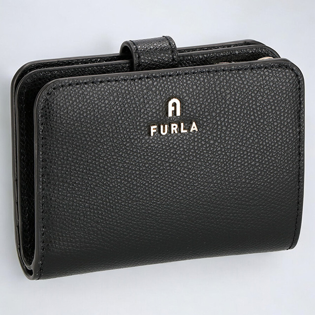 フルラ 二つ折り財布 レディース ブランド FURLA レザー WP00315-ARE000 ブラック