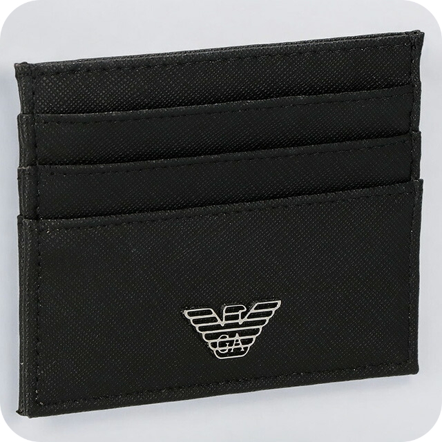 エンポリオ・アルマーニ カードケース メンズ ブランド EMPORIO ARMANI Y4R173Y138E 81072 ブラック
