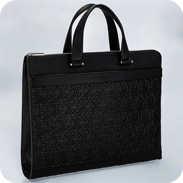 フェラガモ ビジネスバッグ メンズ ブランド Ferragamo 241481CALF NER 769 485 ブラック