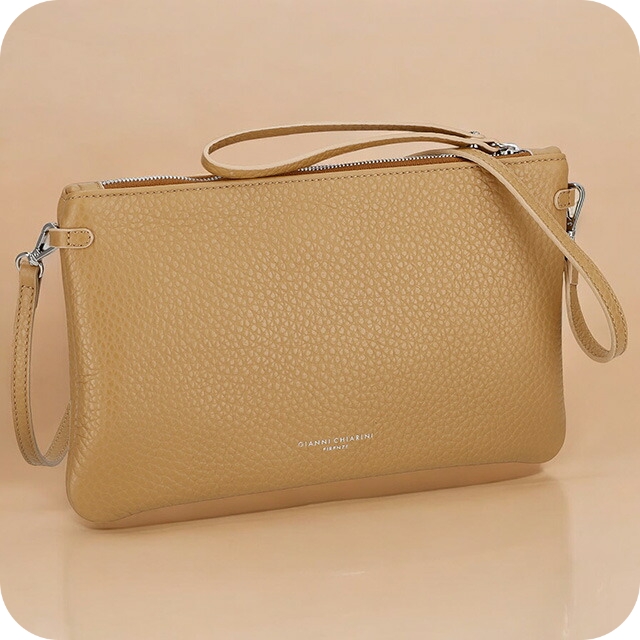 ジャンニキアリーニ ショルダーバッグ レディース ブランド GIANNI CHIARINI BS 3975 RNGDBL ブラウン