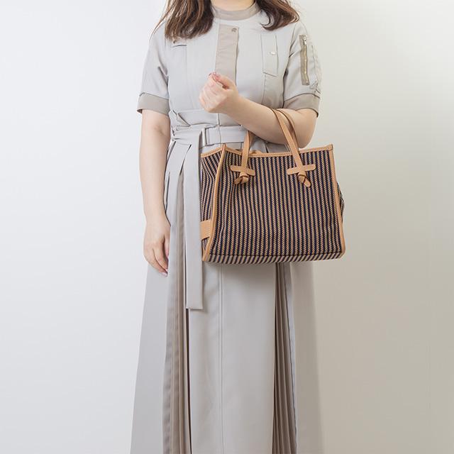 ジャンニキアリーニ トートバッグ レディース ブランド GIANNI CHIARINI BS 6850 CAB ブラウン_2
