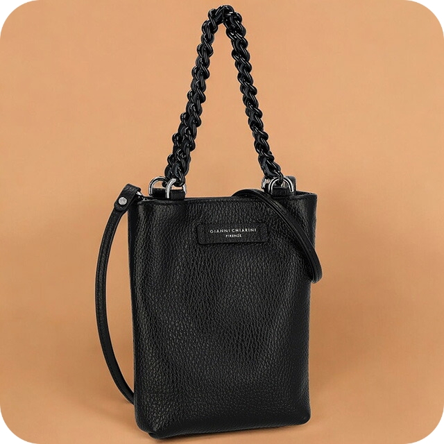 ジャンニ・キアリーニ ショルダーバッグ レディース ブランド GIANNI CHIARINI BS 9590 COMM GRN ブラックの通販は 9,997円