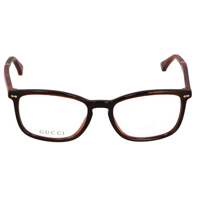 グッチ 眼鏡 メンズ レディース ブランド GUCCI GG0188O ブラウン_1