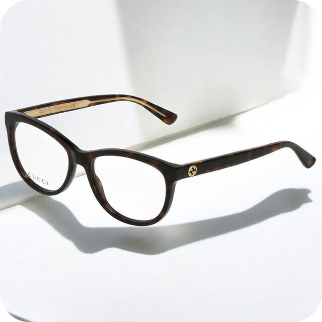 グッチ 眼鏡 レディース ブランド GUCCI GG0310O ブラウン 18,020円