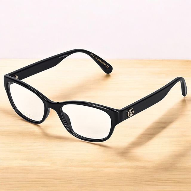 グッチ 眼鏡 レディース ブランド GUCCI GG0717O ブラックの通販は 12,953円