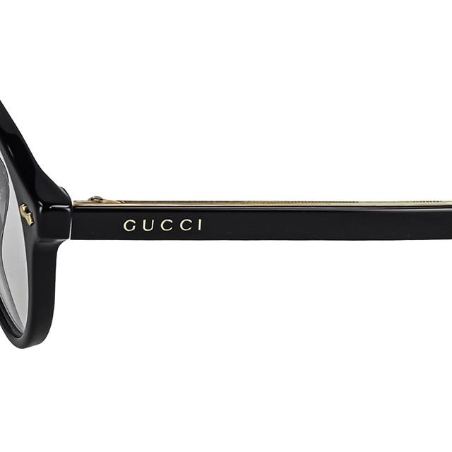 グッチ 眼鏡 レディース ブランド GUCCI GG0738O ブラックの通販は