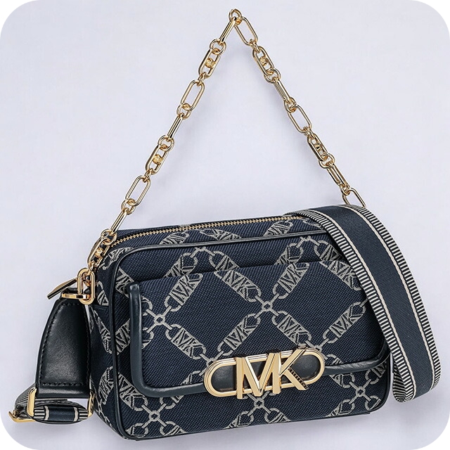 マイケルコース ショルダーバッグ レディース ブランド MICHAEL KORS 32S3G7PC6J ネイビー