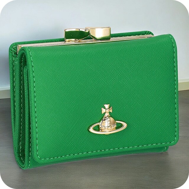 ヴィヴィアン・ウエストウッド 三つ折り財布 レディース ブランド Vivienne Westwood 51150027U グリーンの通販は