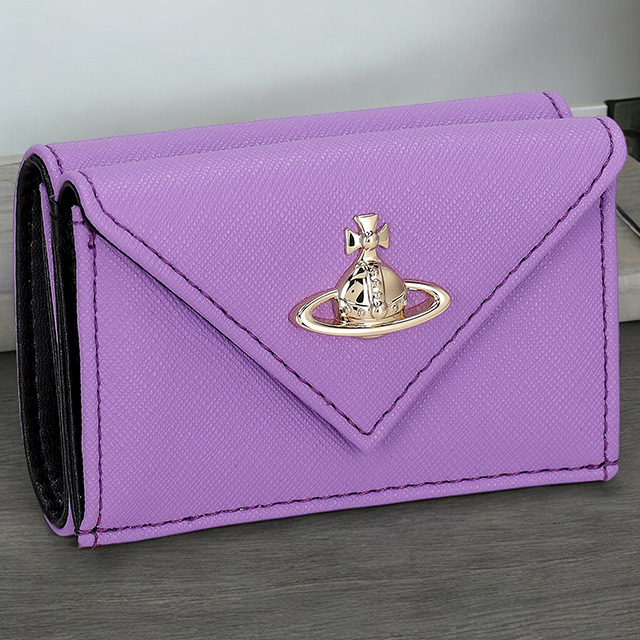 ヴィヴィアン・ウエストウッド 三つ折り財布 レディース ブランド Vivienne Westwood 5115002EW ライラックの通販は