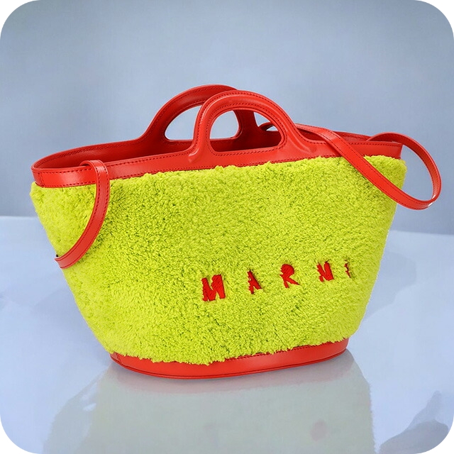 マルニ ハンドバッグ レディース ブランド MARNI BMMP0097Q2-P5441 イエロー/オレンジ