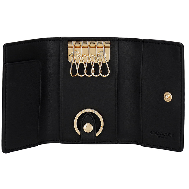 専用！！COACH キーケース 6 リング キー ケース・シグネチャー