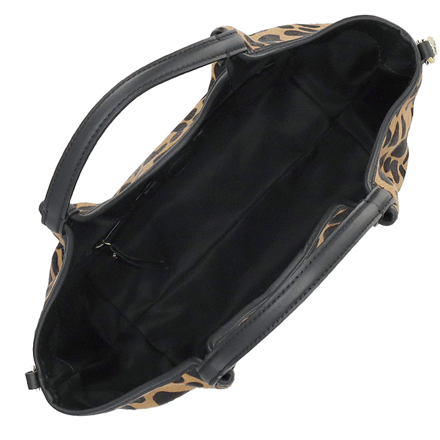 ジャンニキアリーニ ハンドバッグ レディース ブランド GIANNI CHIARINI レザー BS 11109 HORSY ブラウン/レオパード 軽量 小さめ 手提げ 高級 おしゃれ プレゼント 女性 実用的 かわいい_3