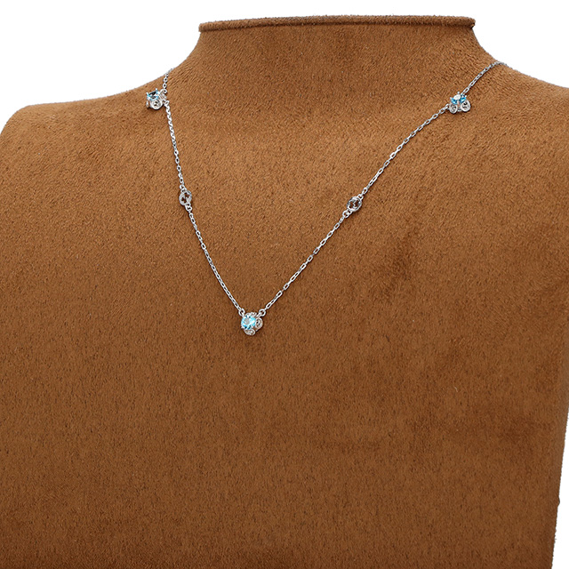 グッチ ネックレス レディース ブランド GUCCI 18金 662429-J8550 シルバー