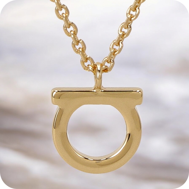 フェラガモ ネックレス レディース ブランド Ferragamo 760133 ゴールドの通販は 18,780円