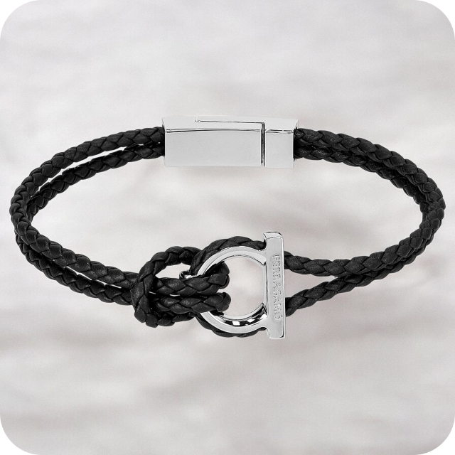 14kgfスモーキークォーツ✖️MOPブレスレット