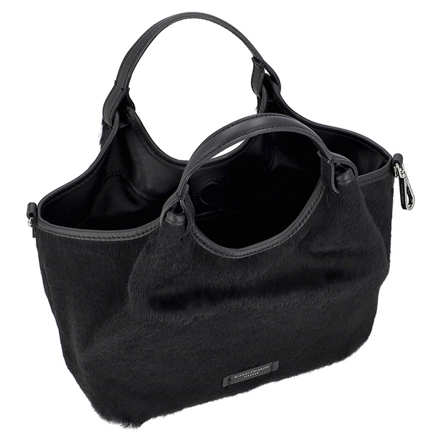 ジャンニキアリーニ ハンドバッグ レディース ブランド GIANNI CHIARINI レザー BS 11109 HORSY ブラック 軽量 小さめ 手提げ 高級 おしゃれ プレゼント 女性 実用的 かわいい_4