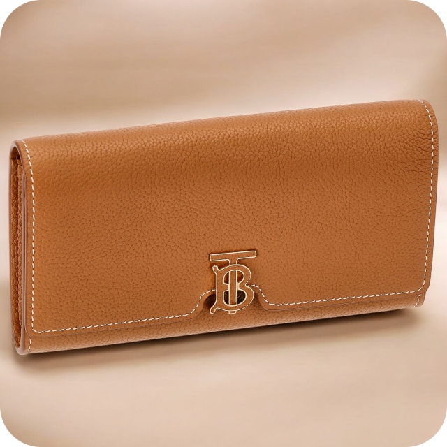 バ−バリ− 長財布 レディース ブランド BURBERRY 8049214 ライトブラウン ウォレット 高級 おしゃれ プレゼント 実用的