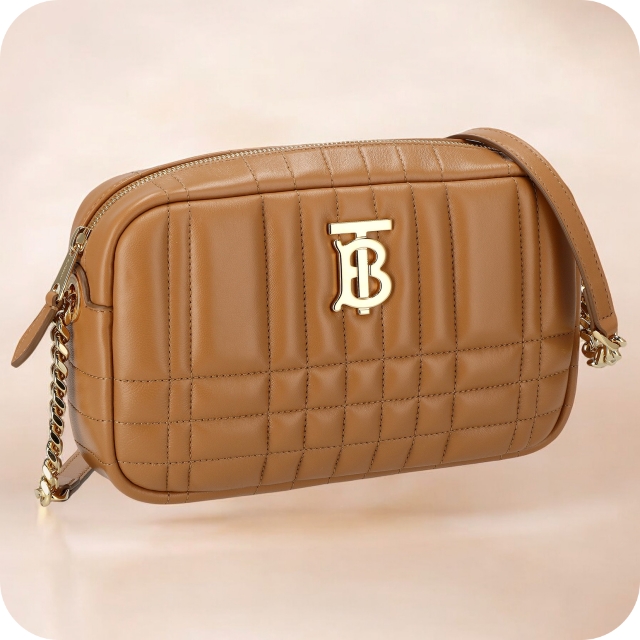 バ−バリ− ショルダーバッグ レディース ブランド BURBERRY 8060895 ブラウン 斜めがけ 高級 おしゃれ プレゼント 女性 実用的 かわいい