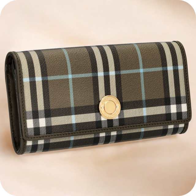 バ−バリ− 長財布 メンズ ブランド BURBERRY 8073902 オリーブグリーンカーキ ウォレット 高級 おしゃれ プレゼント 実用的の通販は