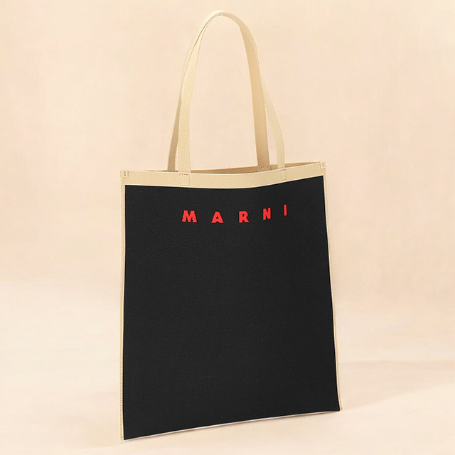 マルニ トートバッグ メンズ レディース ブランド MARNI SHMQ0033A0-P4547 ブラック