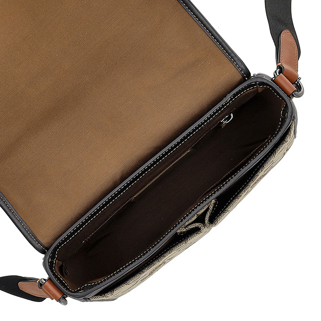 コーチ ショルダーバッグ メンズ ブランド COACH CE534 QBV1R カーキ/ブラックマルチ 斜めがけ ブランド 高級 おしゃれ プレゼント 男性 実用的 かっこいい_3