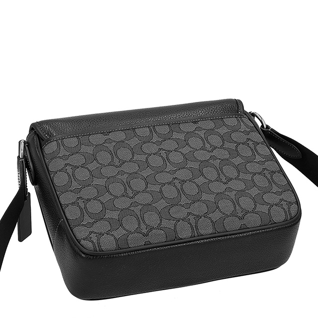 COACH ブラック モノグラム ボディバッグ COACH ブラック モノグラム ショルダーバッグ値下げ可 COACH ブラック