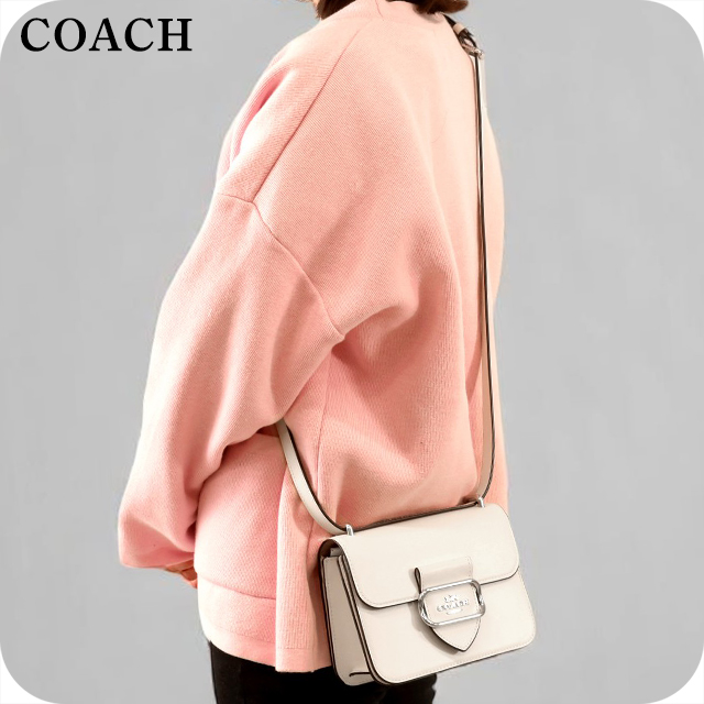 コーチ ショルダーバッグ レディース ブランド COACH CL416 SV HA ホワイト 斜めがけ 高級 おしゃれ プレゼント 女性 実用的 かわいい
