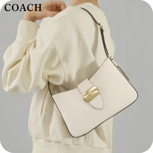 コーチ ショルダーバッグ レディース ブランド COACH CP004 IMCHK ホワイト 斜めがけ 高級 おしゃれ プレゼント 女性 実用的 かわいい