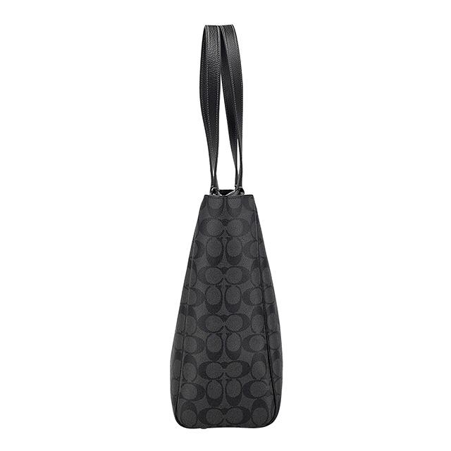 コーチ トートバッグ メンズ ブランド COACH CR385 QBMI5 チャコール/ブラック 軽量 手提げ ブランド 高級 おしゃれ プレゼント 男性 実用的 かっこいい_5