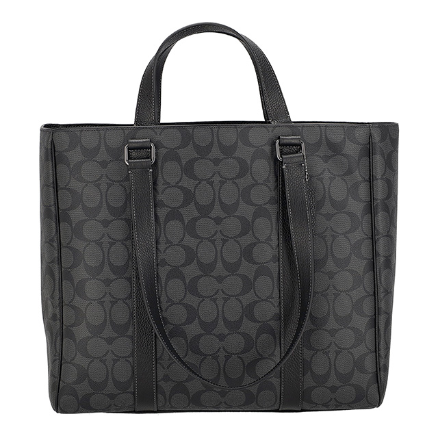 コーチ トートバッグ メンズ ブランド COACH CR385 QBMI5 チャコール/ブラック 軽量 手提げ ブランド 高級 おしゃれ プレゼント 男性 実用的 かっこいい_6