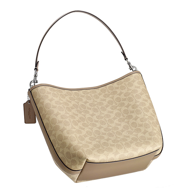 コーチ ハンドバッグ メンズ レディース ブランド COACH レザー CT802 SVPWH サンド/トープ_2