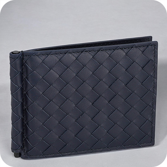 ボッテガヴェネタ BOTTEGAVENETA イントレチャートレザー 二つ折り財布 ダークレッド[APD] ボッテガヴェネタ BOTTEGAVENETA イントレチャート カードケース