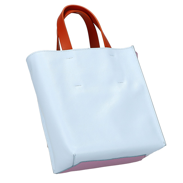 マルニ ハンドバッグ レディース ブランド MARNI SHMP0040Q0-P2644 パープル/ブルー 軽量 小さめ 手提げ 高級 おしゃれ プレゼント 女性 実用的 かわいい_1