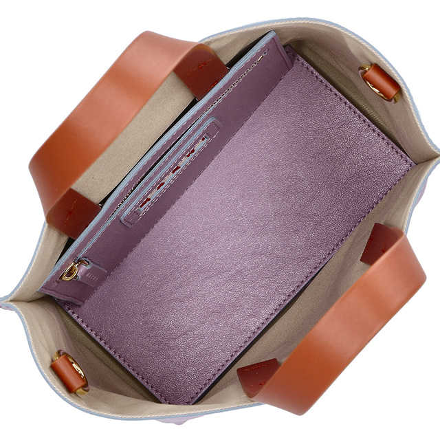 マルニ ハンドバッグ レディース ブランド MARNI SHMP0040Q0-P2644 パープル/ブルー 軽量 小さめ 手提げ 高級 おしゃれ プレゼント 女性 実用的 かわいい_2