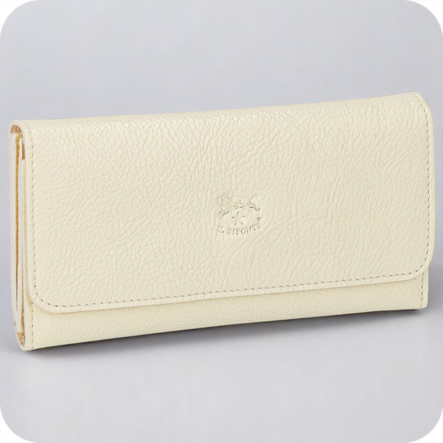 イルビゾンテ 長財布 メンズ レディース ブランド IL BISONTE SCW009PV0001 ホワイト ウォレット 高級 おしゃれ プレゼント 実用的