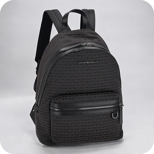 エンポリオ・アルマーニ バックパック メンズ ブランド EMPORIO ARMANI EM001209-AF13823 ブラック