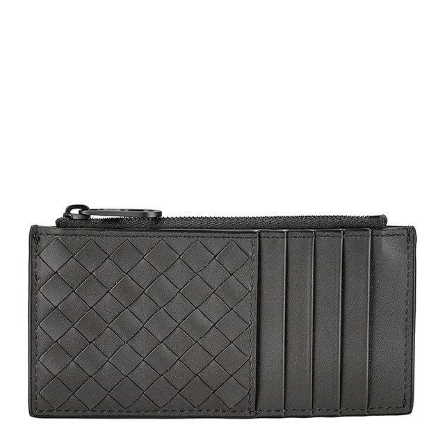 ✨美品✨BOTTEGA VENETA 小銭入れ イントレチャート ダークブラウン BOTTEGA VENETA ボッテガヴェネタ 2つ折財布 ブラウン イントレ