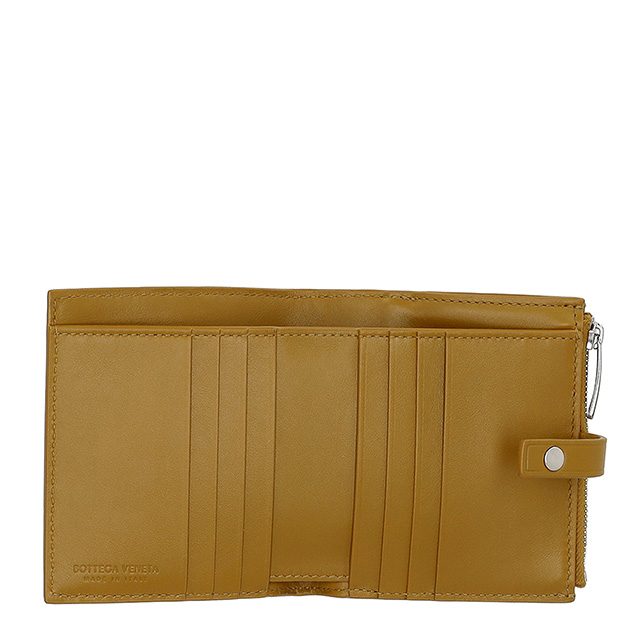 ボッテガ・ヴェネタ 二つ折り財布 ブラウン ボッテガヴェネタ BOTTEGA