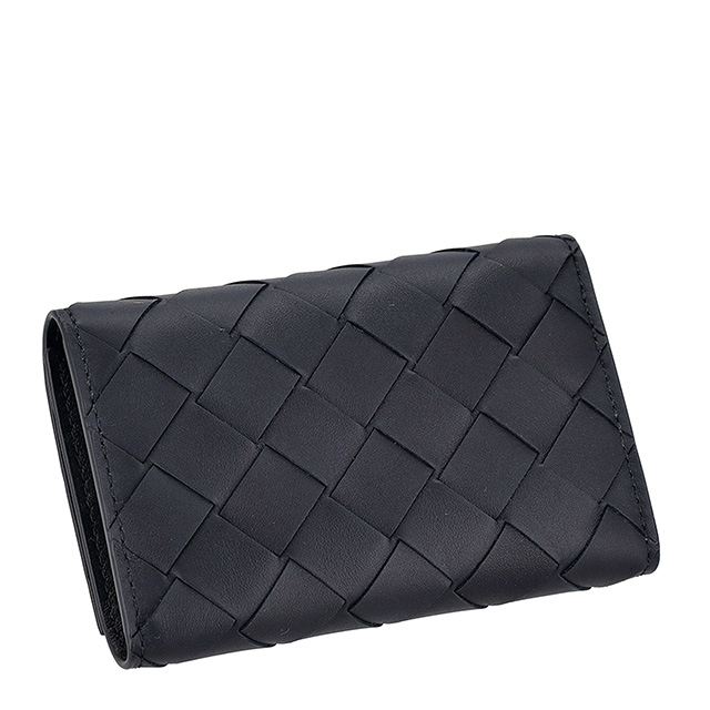 ボッテガ・ヴェネタ キーケース メンズ レディース ブランド BOTTEGA VENETA イントレチャート レザー 630336-V3US1 ネイビー 高級 おしゃれ プレゼント 実用的_2