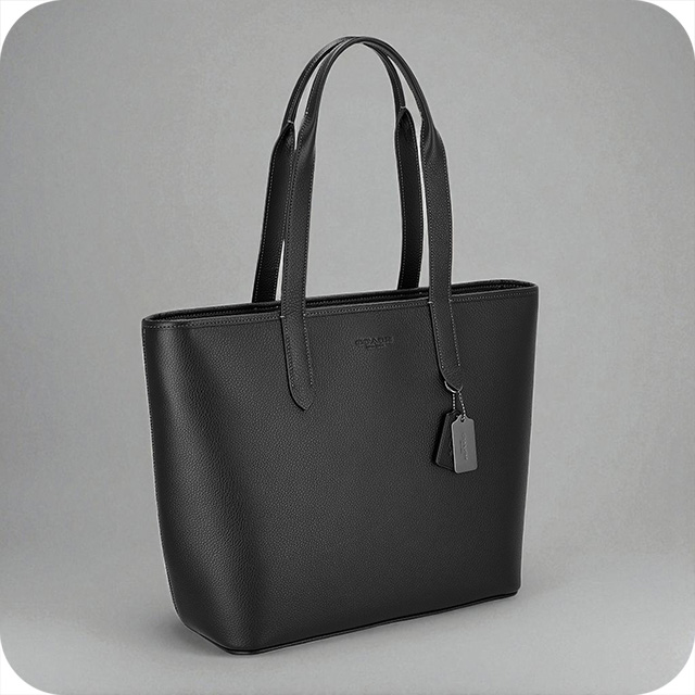 コーチ トートバッグ メンズ ブランド COACH レザー C9876 QB BK